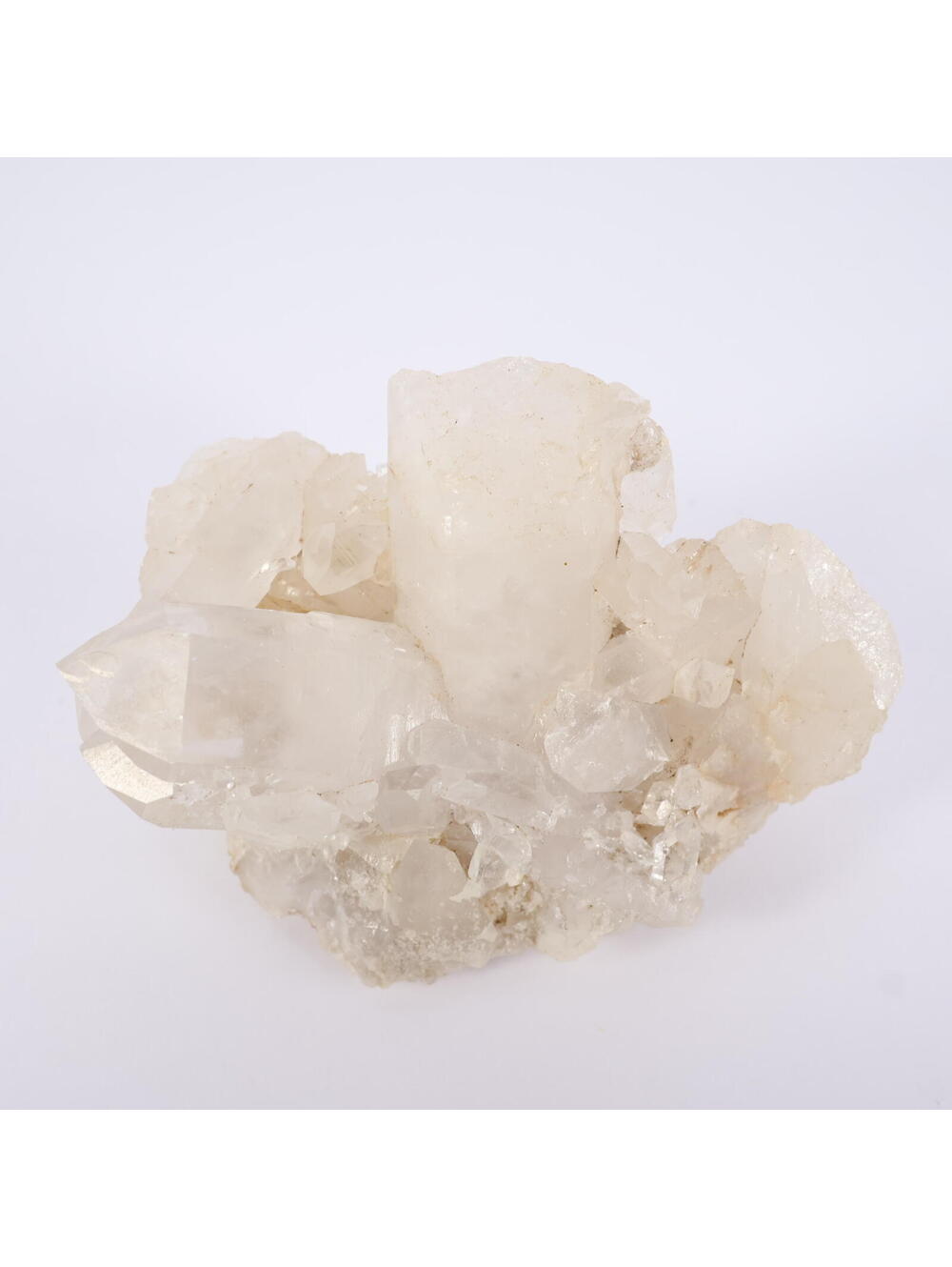 Apophyllite Stilbite Crystal 3" Cluster 5oz Mineral Specimen Decor 0177